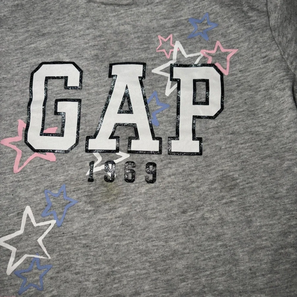 Gap Kids & Sonoma Mickey Minnie Mouse Graphic T-Shirt Bundle Gray 2T
